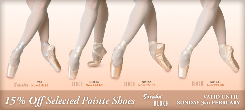 bloch tmt pointe shoes