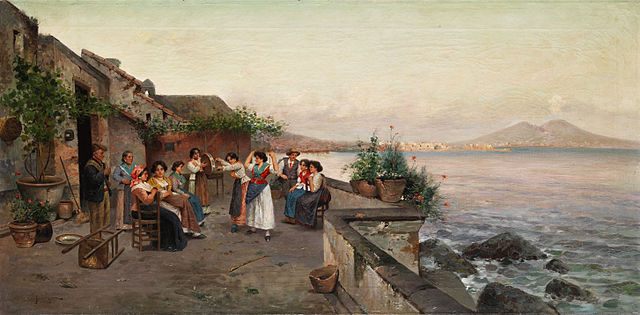 Tarantella in Napoli by Enrico Forlenza