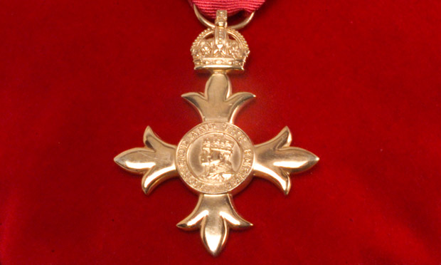 OBE Image: New Year's Honours 2014