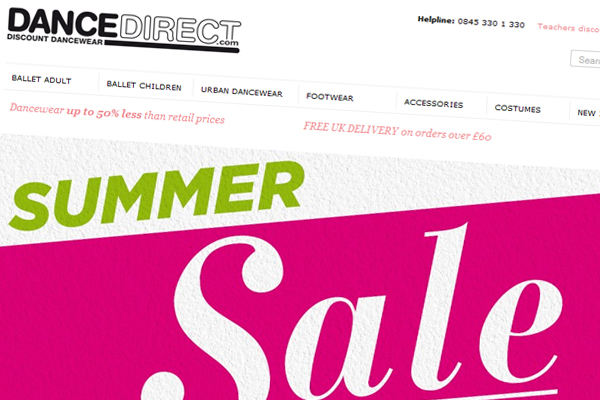 Dance Direct Summer Sale 2013